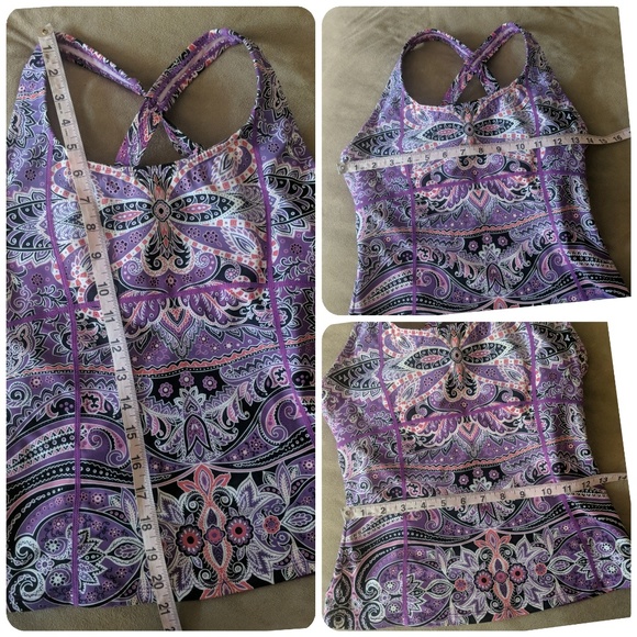 ATHLETA Point Break Shoreside Tankini   h19-68 - Picture 7 of 7